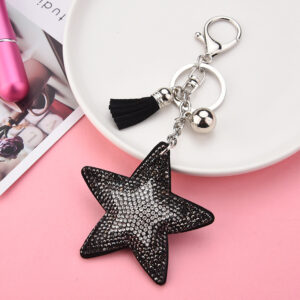 Black Gun / Silver buckle + five-pointed star