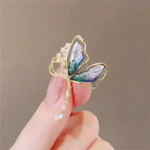 #8/Purple Butterfly 6.5 * 4.7cm