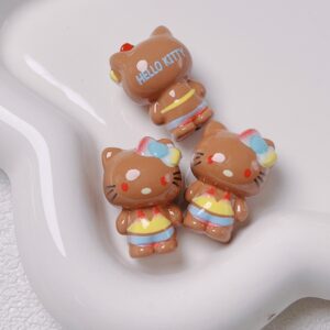 06-Black skin + yellow and blue / [Sold per piece] Size approx. 19 x 26 mm, aperture approx. 3.3 mm