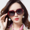 Wholesale 2025 New Women's Sunglasses Trendy Fashion Large Frame Sunshade Sunglasses Vacation Retro Sunglasses