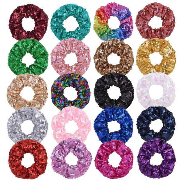 oly-2f7847ce64e0ca3ab6a826949e2445ab Wholesale hair ring fish scale sequinsHair Scrunchies