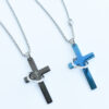 Wholesale Cross Necklace for Men, Stainless Steel