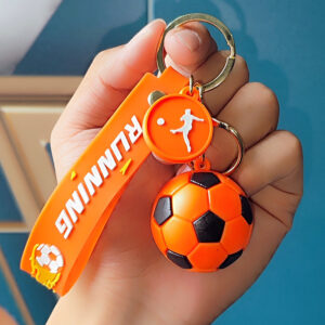 M0173#Large simulated football-orange