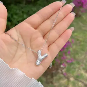 Silver / 45CM+5CM / Y