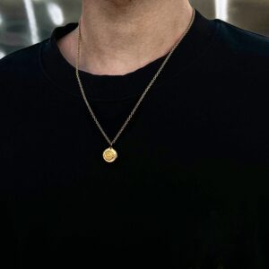 Wholesale European and American fashion brand all-match Takahashi bird titanium steel necklace hip-hop style chain European and American accessories high-grade niche sweater chain