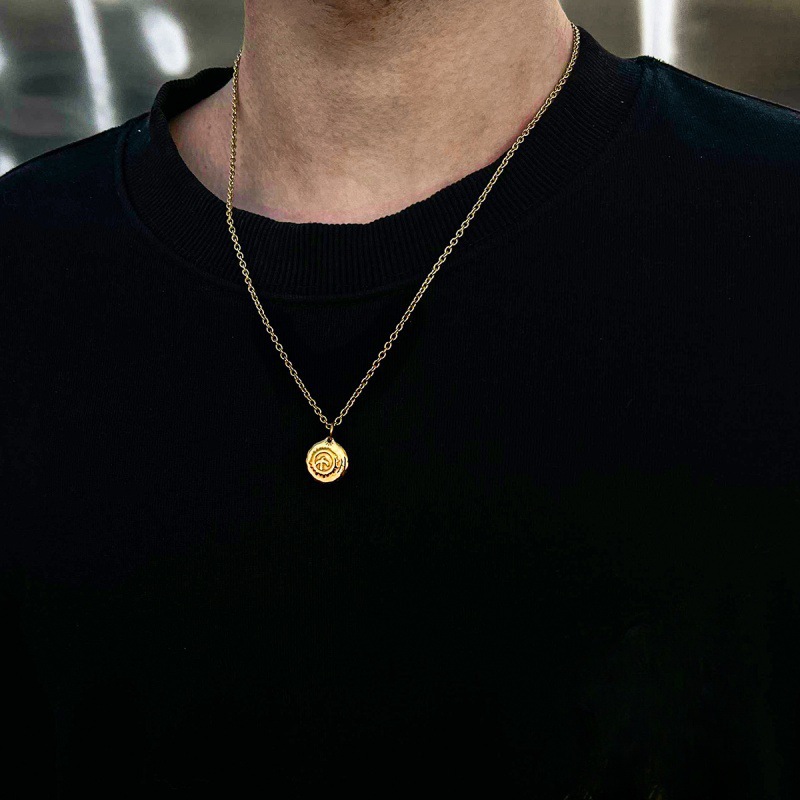 Wholesale European and American fashion brand all-match Takahashi bird titanium steel necklace hip-hop style chain European and American aessories hig