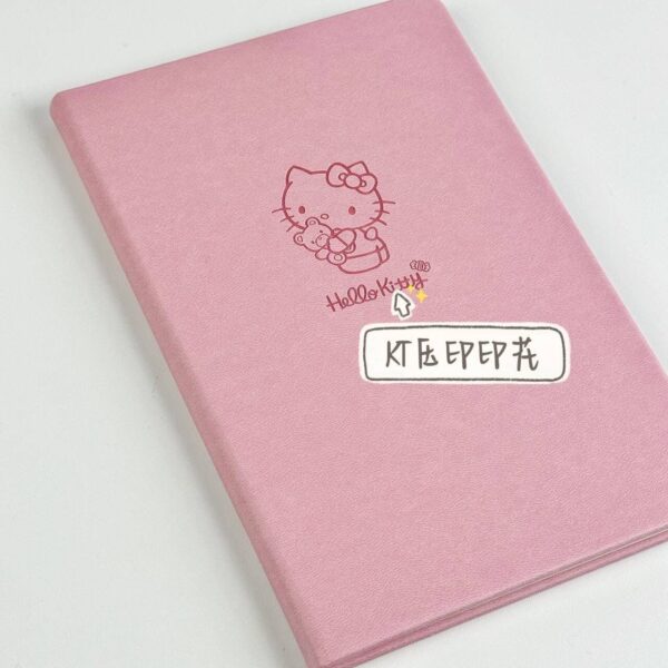 oly-2fbad3689226af2e82be69163e36a261 Wholesale Ins Style Pink Kitty Cat Notebook Japanese Department High-value Girl's Heart Student Diary Notebook