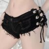 oly-2fcb4fab2fbdaf05c43d59f8a41b37ba Wholesale 616# Summer Women's Jeans Denim Shorts Pants Low Waist Sexy Nightclub Clothing