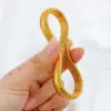 Fashion Geometric 304 Stainless Steel 18K Gold Plated Stainless Steel Bracelets In Bulk