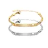 Simple Style Geometric 201 Stainless Steel 18K Gold Plated Stainless Steel Bracelets In Bulk