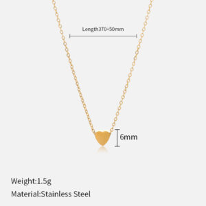 15#Ins love necklace