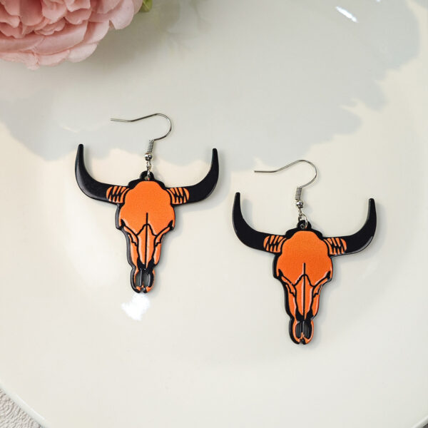 oly-2ff2fe3515dc09e9a677ddd3756b30dc Wholesale European and American New Aztec Tauren Earrings Cross Border Easter Children Cute Mushroom Acrylic Earrings for Women