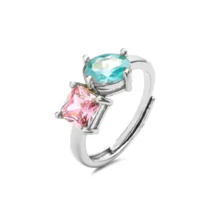 Platinum Two Diamond Ring 1