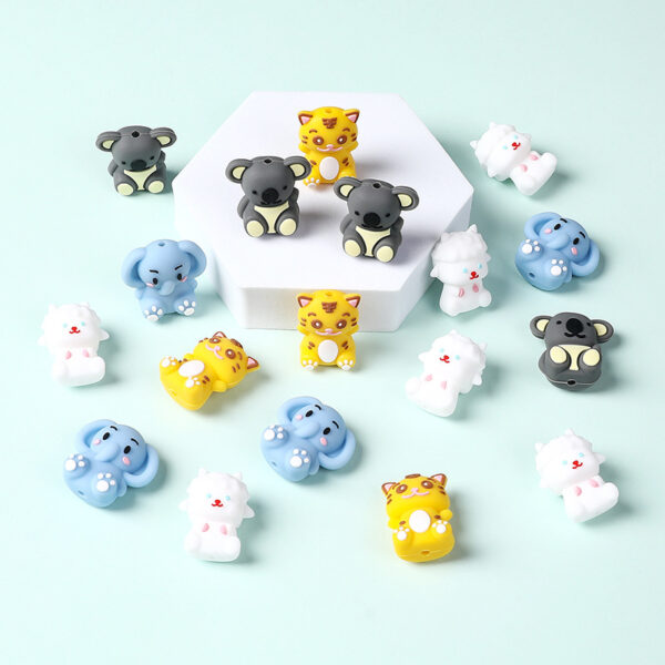 oly-2fff44560b150f08a0ab4ea97da6b729 Wholesale Cute Cartoon Animal Silicone Beads