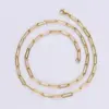 Wholesale PVD Coated 18K Gold Plated Geometric 304 Stainless Steel Simple Style Waterproof Non Tarnish 304 Stainless Steel Necklace