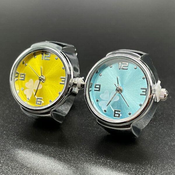 Wholesale [Ring Watch] Cross-border e-commerce hot-selling simple Joker fashion men and women couple alloy shell ring watch
