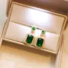Wholesale Titanium Steel Retro Inlay Geometric Zircon Pendant Necklace