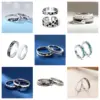 Wholesale Little Prince And Rose Couple Ring Epoxy Oath Of Eternal Love Wedding Ring Male And Female Friends Valentine's Day Gift