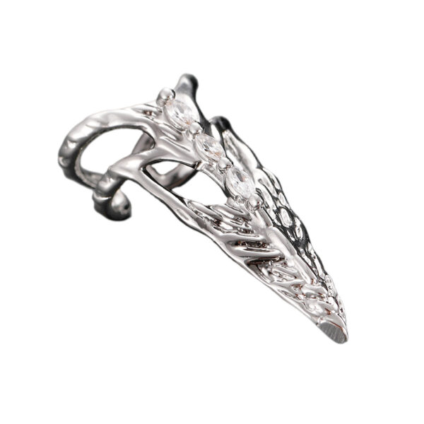 Wholesale Minimalist Nail Set Skeleton Ring