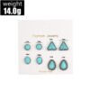 oly-302e31dc005a09f6f363361368862ba8 Wholesale Bohemian style geometric circular triangular tearop earrings