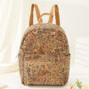 oly-302ee152c4cd5da46326a20978d6aed6 Wholesale Retro Large-Capacity Lightweight Universal Men's and Women's Retro Cork Backpack Travel Backpack