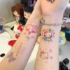 Wholesale Creative dopamine kitty cat color tattoo waterproof girl lasting simulation cartoon cute fashion washable