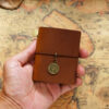 oly-30334ad7cc0b7d76662353321150b567 Wholesale Mini cute rtable aount book handmade leather notebook