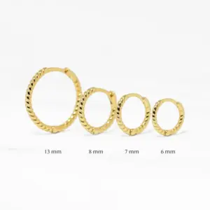 (6mm) Yellow Gold/One Piece