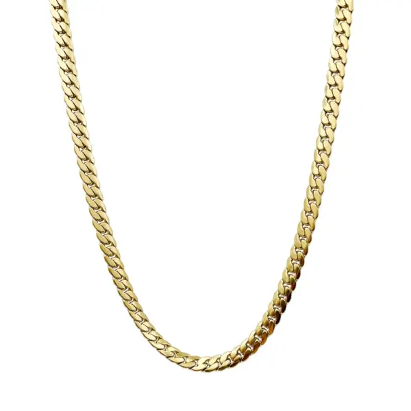 Wholesale Jewelry Fashion Geometric 304 Stainless Steel 14K Gold Plated Plating Stainless Steel Necklaces