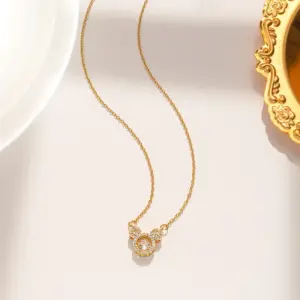 8933 Smart Necklace / Gold