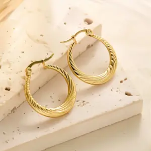 Eh012 Earrings / Gold