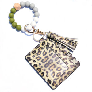 Yellow leopard print