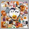 oly-3089b7dce0b4683ef5f7be7f51bc1a66 Wholesale 50PCA/PACK Halloween Graffiti Personality Cartoon Holiday DIY Sticker