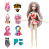 Wholesale Doll Summer Bikini Beach Toy 30cm Doll Dress Dress Up Swim Ring Doll