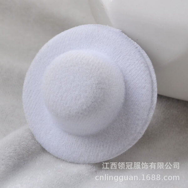 Wholesale BJD Doll Brushed Small Top Hat Bare Hat Doll Jewelry Hat Embryo Small Jewelry Raw Material Toy Bare Hat 8cm