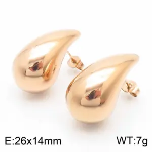 Rose Gold Water Drop Small Size