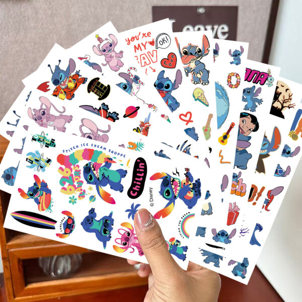 oly-30db513b242dba1ace9ca71047240f2f Wholesale New Disney Authentic Authorized Stitch Lilo and Stitch Tattoo Stickers Waterproof Party Party Gifts Funny Stickers
