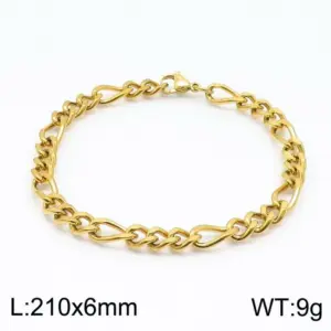 Gold 210 * 6mm = Bracelet KB146807-Z