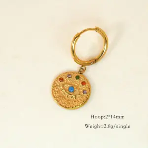 Inlaid Color Diamond Eyes