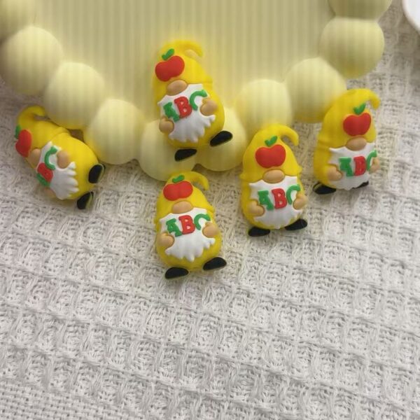 oly-311471a22dae0cccaf45641f6be79f51 Wholesale Cross border silicone creative beads ABC dwarf beaded loose beads factory wholesale in stock