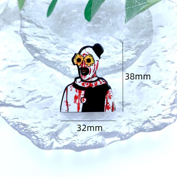 oly-311a211b7a1f14c531de19134f63634d Wholesale Halloween double-sided horror pendant DIY accessories Acrylic Flatback