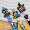 oly-311c9dcd1a18e1d0845e966d655b9360 Wholesale Random 100pcs Cartoon Autism Pattern Beads