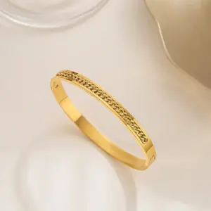 6mm Gold Chain Bracelet (Never Fade)