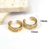Wholesale 1 Pair Elegant Streetwear Geometric Plating Inlay Copper Artificial Pearls Zircon 18k Gold Plated Ear Studs