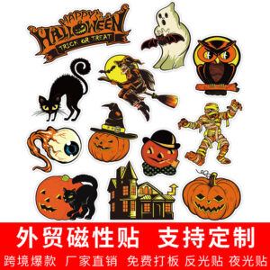 Wholesale Halloween photo frame magnetic refrigerator magnet