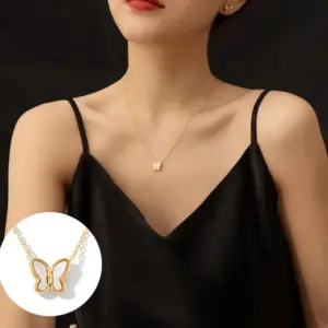 8860-1 Fritillary Butterfly Necklace