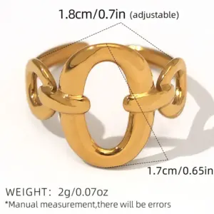 Gold / Adjustable / 1 Piece