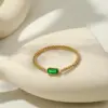 Classic Style Commute Geometric 304 Stainless Steel Bangle In Bulk