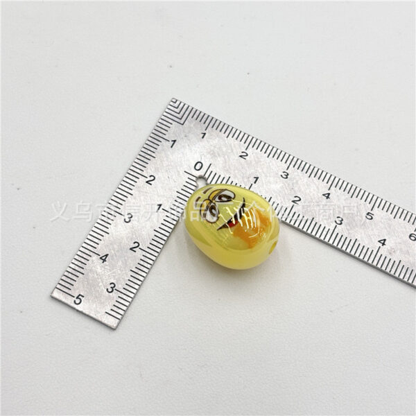 Wholesale Acrylic Printed Pigeon Egg Beads Pen