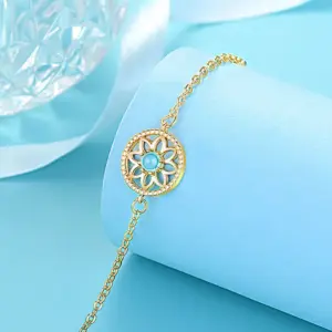 SUNFLOWER Bracelet [Yellow Gold]]
